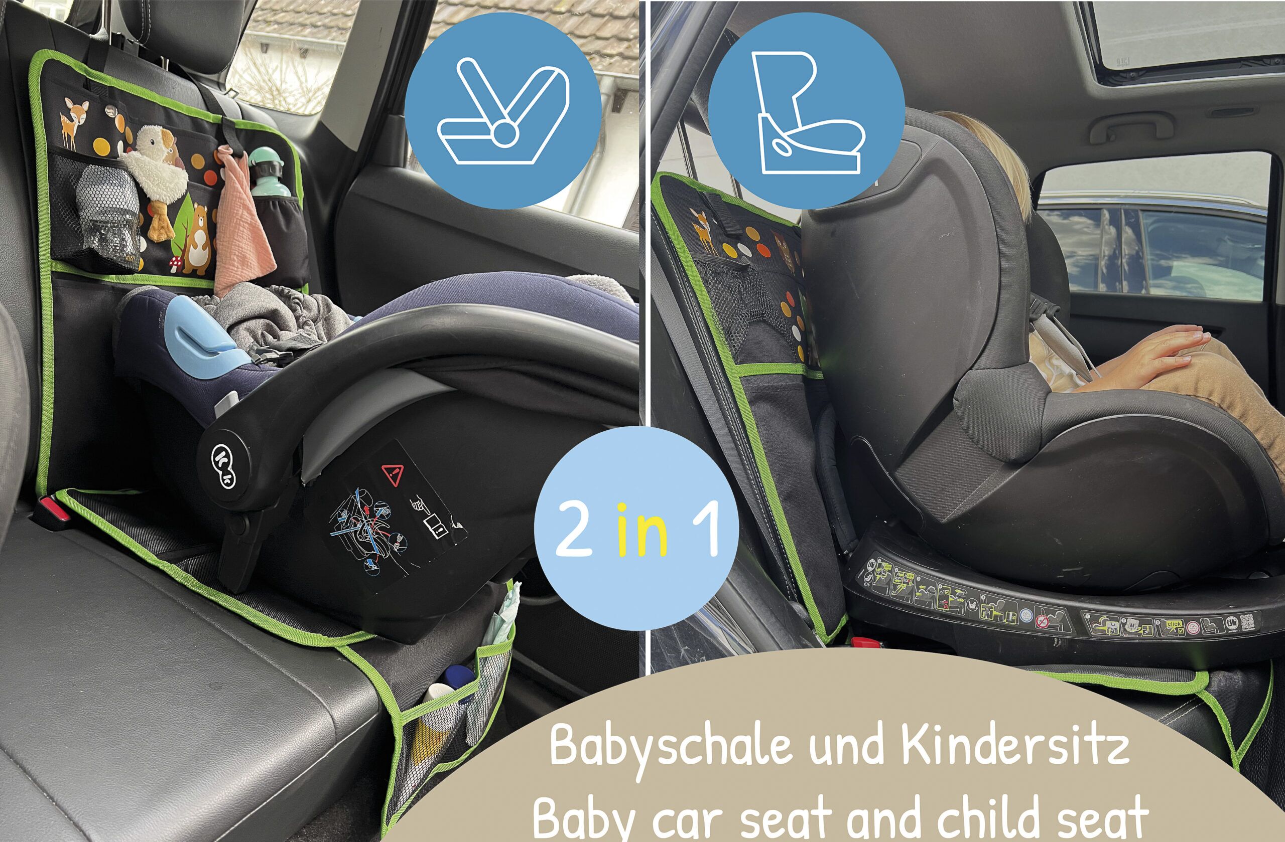 Leinen Auto Sitzauflage, Eco Auto Sitzauflage, Bio Hülle auf Autositz, Baby  Auto Sitzbezug, Umhang auf einem Bürostuhl - .de
